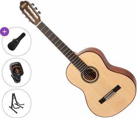 Classical guitar Valencia VC704L SET 4/4 Natural Classical guitar