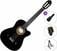 Klasikinė gitara Valencia VC104TC Standard SET 4/4 Black Klasikinė gitara