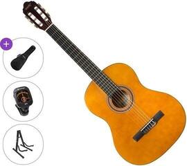 Classical guitar Valencia VC104L SET 4/4 Natural Classical guitar