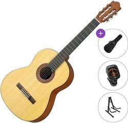 Klassieke gitaar Yamaha C40M Standard SET 4/4 Natural Klassieke gitaar
