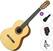 Klassisk gitarr Yamaha C40M Standard SET 4/4 Natural Klassisk gitarr