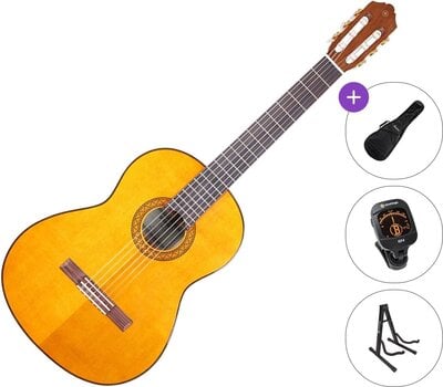 Klassisk gitarr Yamaha C70 Standard SET 4/4 Natural Klassisk gitarr - 1