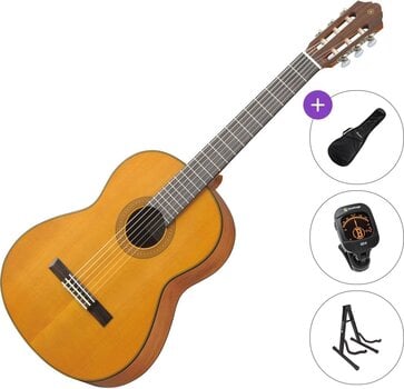 Klassisk guitar Yamaha CG122-MC Standard SET 4/4 Natural Matte Klassisk guitar - 1