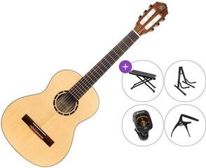 3/4 klassieke gitaar voor kinderen Ortega R121 Premium SET Natural 3/4 klassieke gitaar voor kinderen