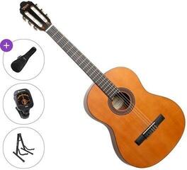 Klassieke gitaar Valencia VC204HL Standard SET 4/4 Natural Klassieke gitaar
