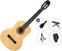 3/4 klassieke gitaar voor kinderen Pasadena SC041 3/4 NA Premium SET Natural 3/4 klassieke gitaar voor kinderen