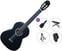 3/4 klassieke gitaar voor kinderen Pasadena SC041 3/4 BK Premium SET Black 3/4 klassieke gitaar voor kinderen