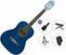 3/4 Konzertgitarre für Kinder Pasadena SC041 3/4 BL Premium SET Blue 3/4 Konzertgitarre für Kinder
