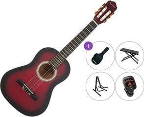 1/2 Konzertgitarre für Kinder Pasadena SC041 1/2 RB Premium SET Red Burst 1/2 Konzertgitarre für Kinder