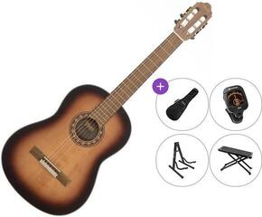 Guitarra clásica Valencia VC304 SET 4/4 Antique Sunburst Guitarra clásica