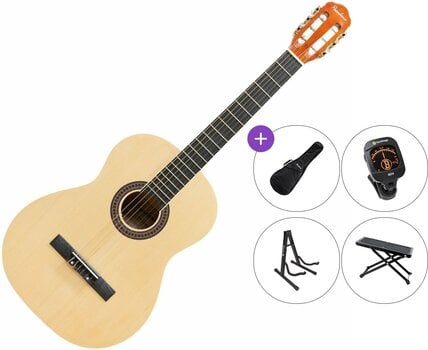 Gitara klasyczna Pasadena SC01SL Premium SET 4/4 Natural Gitara klasyczna - 1
