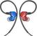 Ear Loop headphones FiiO FA1 Blue-Red