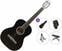 Klassieke gitaar Pasadena SC041 Premium SET 4/4 Black Klassieke gitaar