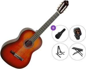 Klassieke gitaar Valencia VC204 Premium SET 4/4 Classic Sunburst Klassieke gitaar