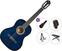 Klasična kitara Valencia VC104 Premium SET 4/4 Blue Sunburst Klasična kitara