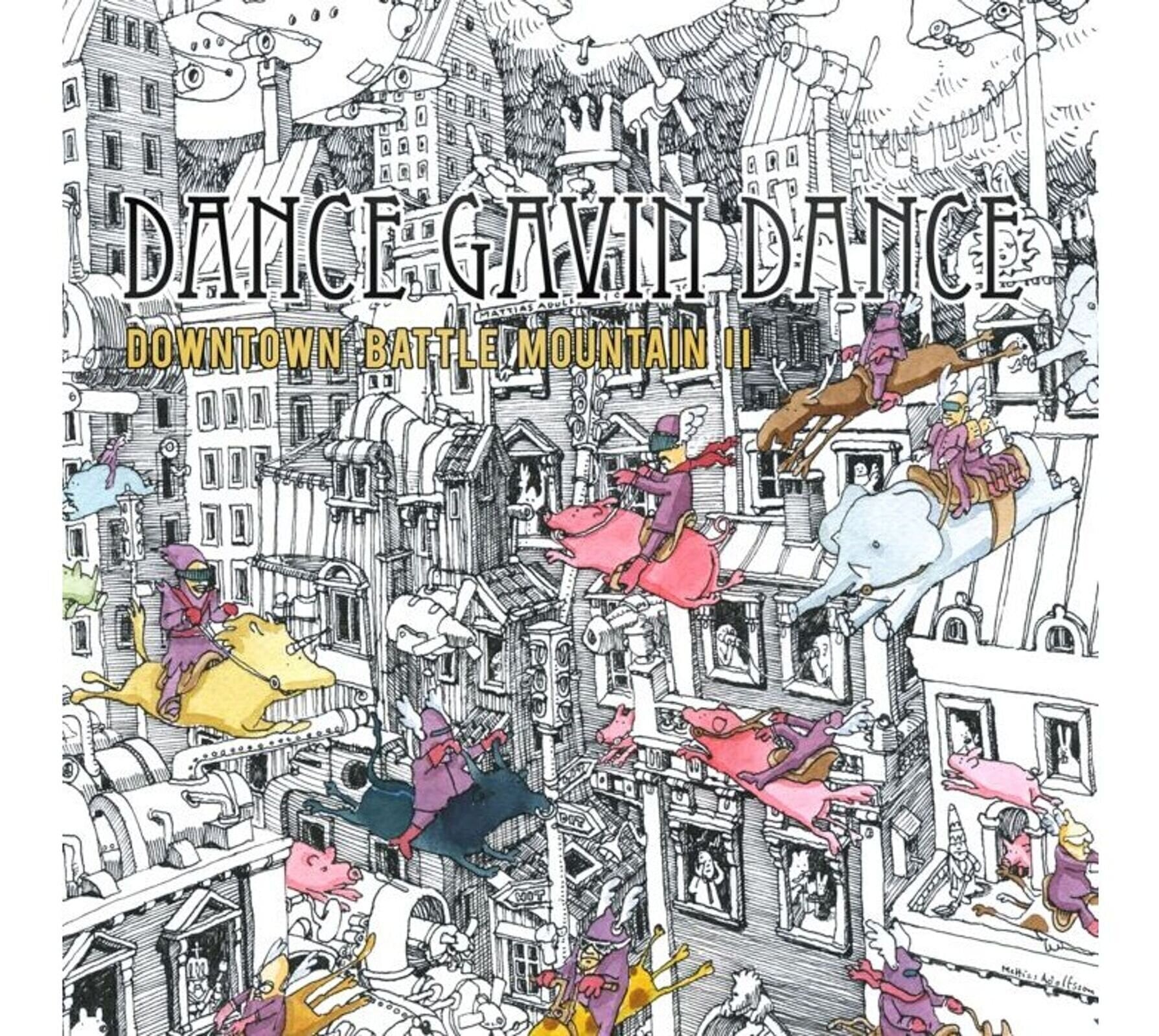 Disco de vinilo Dance Gavin Dance - Downtown Battle Mountain II (15th Anniversary Edition) (Blue Coloured) (LP)