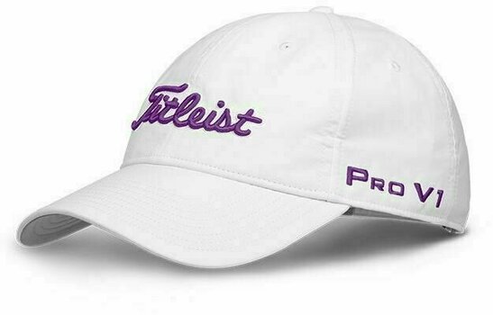Καπέλο Titleist Womens Tour Perf White/Purple Coll Six - 1