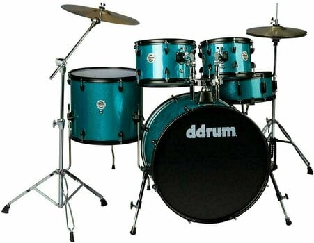 Set akustičnih bubnjeva DDRUM D2P Blue Sparkle - 1
