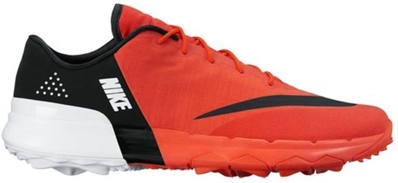 Chaussures de golf pour hommes Nike FI Flex Chaussures de Golf pour Hommes Red/Black/White US 10,5
