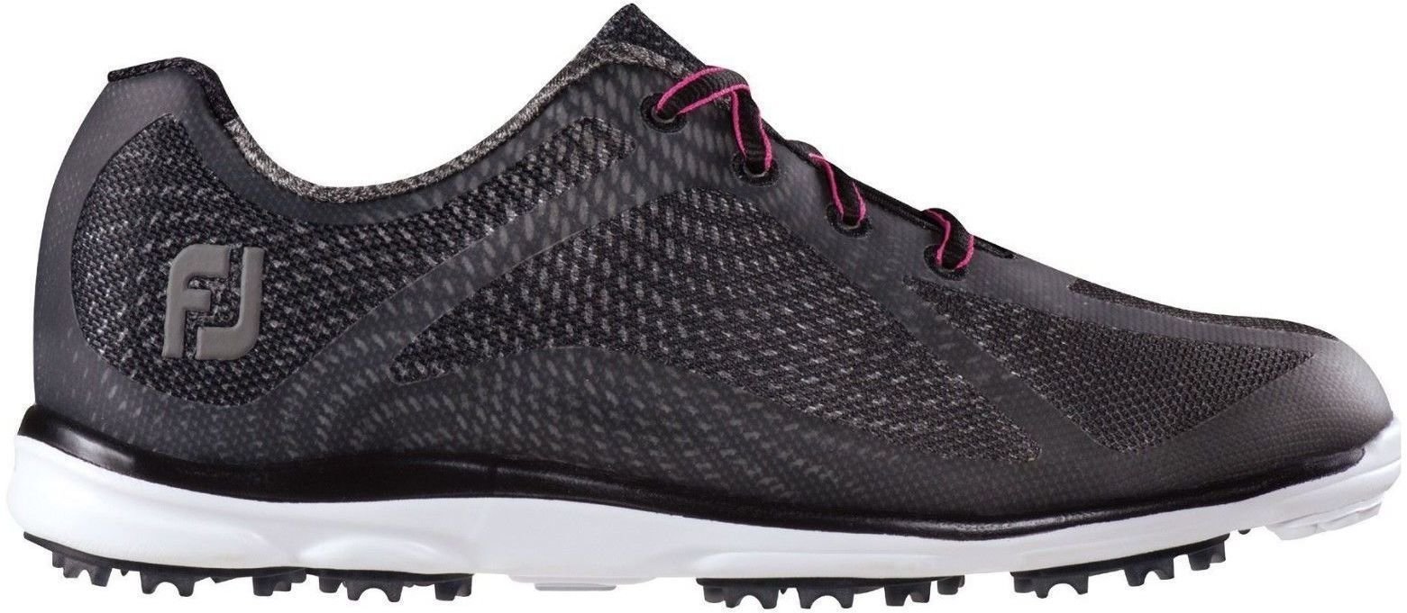 Pantofi de golf pentru femei Footjoy Empower Charcoal/Silver