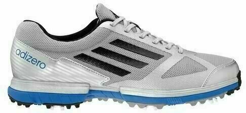 Chaussures de golf junior Adidas Adizero Sport Junior Chaussures de Golf Silver/Blue UK 4 - 1