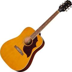 guitarra eletroacústica Epiphone Hummingbird Tribute Antique Natural guitarra eletroacústica