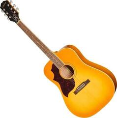 guitarra eletroacústica Epiphone Hummingbird Tribute (Left-handed) Heritage Cherry Sunburst guitarra eletroacústica