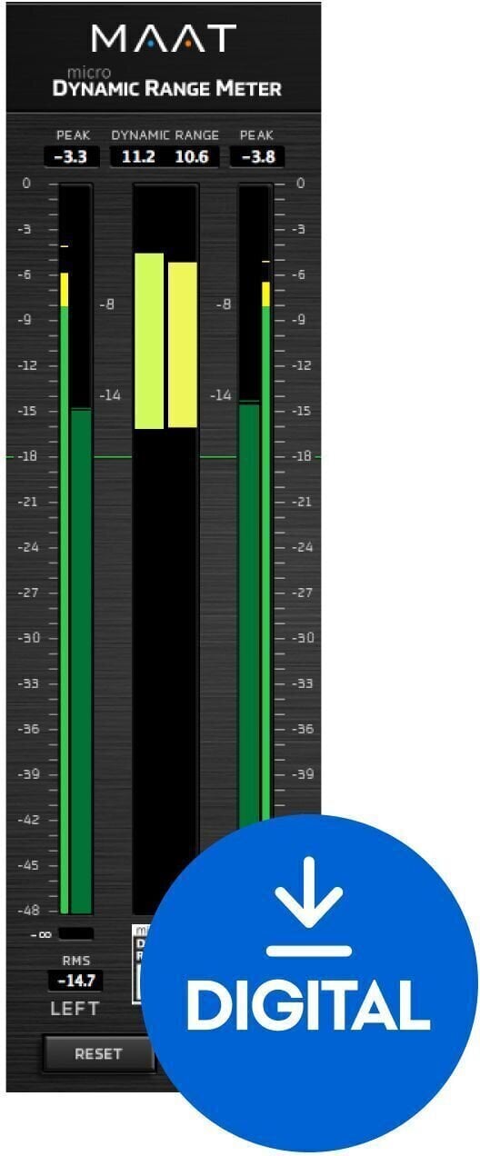 Virtuális effekt MAAT DRMeter Mk I (Digitális termék)
