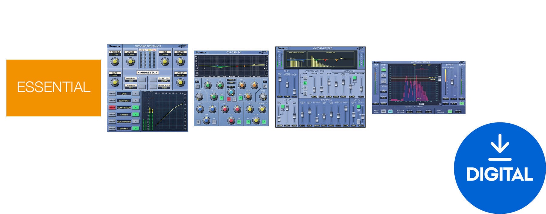 Software de studio Plug-In Efect Sonnox Essential (HD-HDX) (Produs digital)