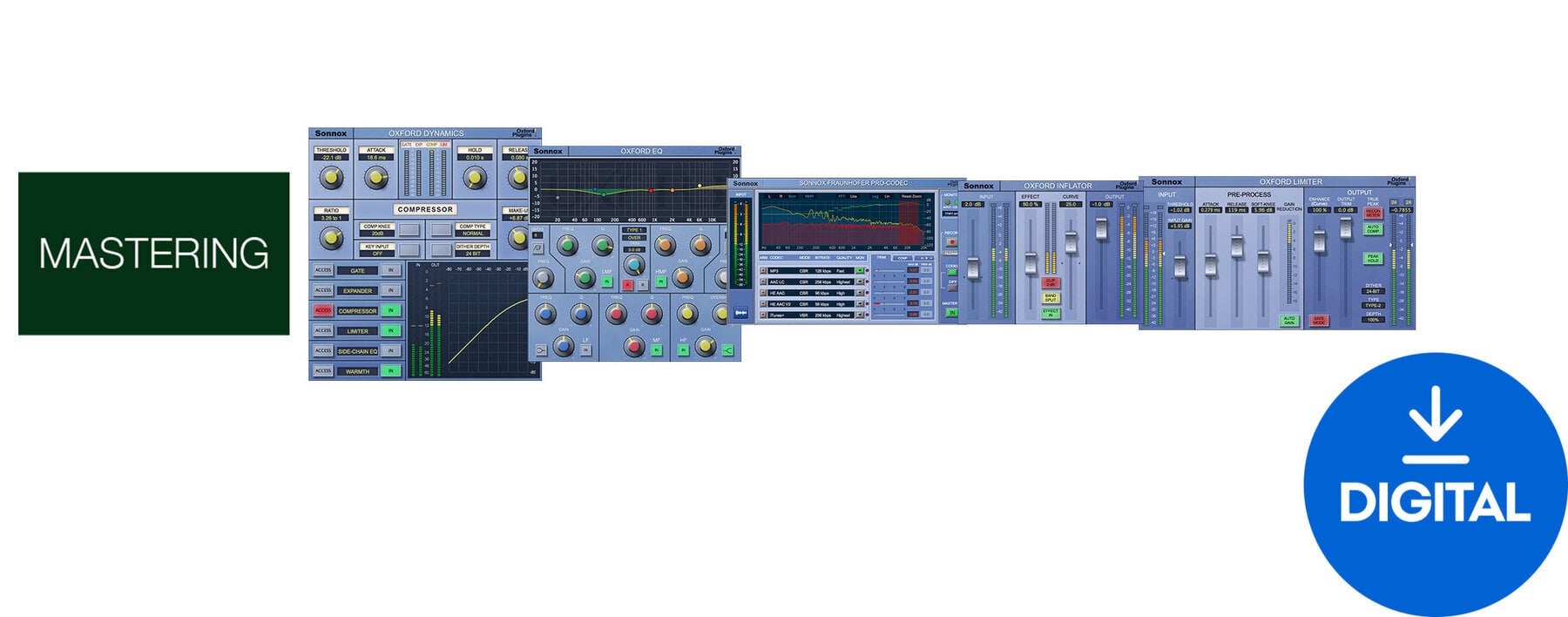 Software de studio Plug-In Efect Sonnox Mastering (HD-HDX) (Produs digital)