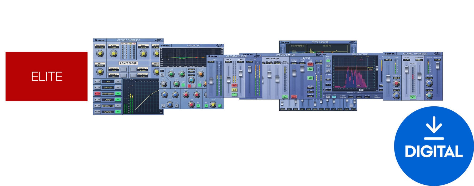 Software de studio Plug-In Efect Sonnox Elite (HD-HDX) (Produs digital)