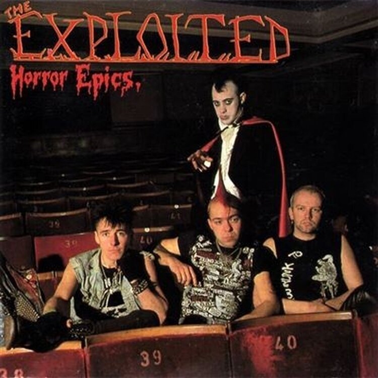 Disc de vinil The Exploited - Horror Epics (Orange Coloured) (LP)