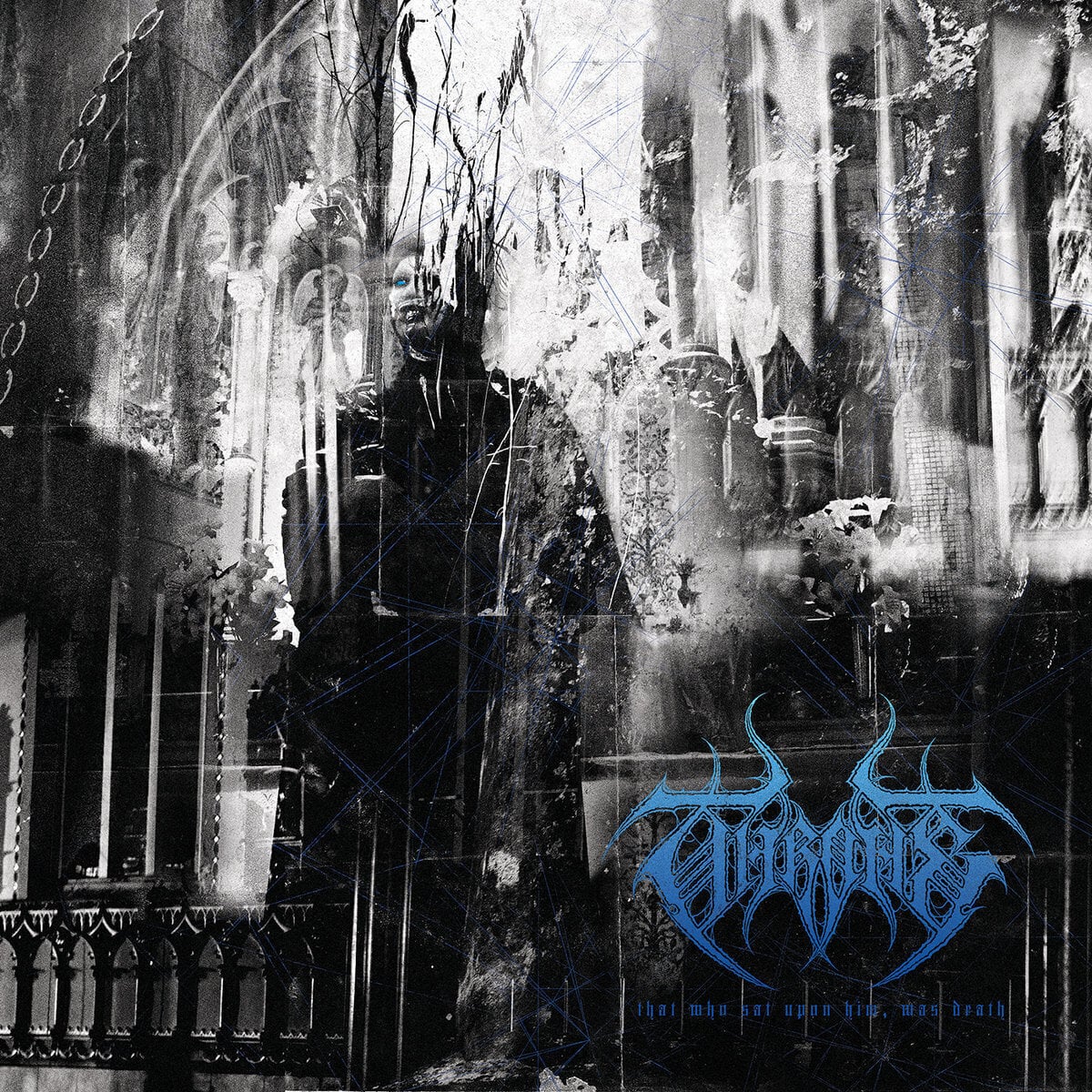 Грамофонна плоча Throne - That Who Sat Upon Him, Was Death (Silver Coloured) (LP)