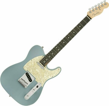 Guitare électrique Fender American Elite Telecaster EB Satin Ice Blue Metallic - 1