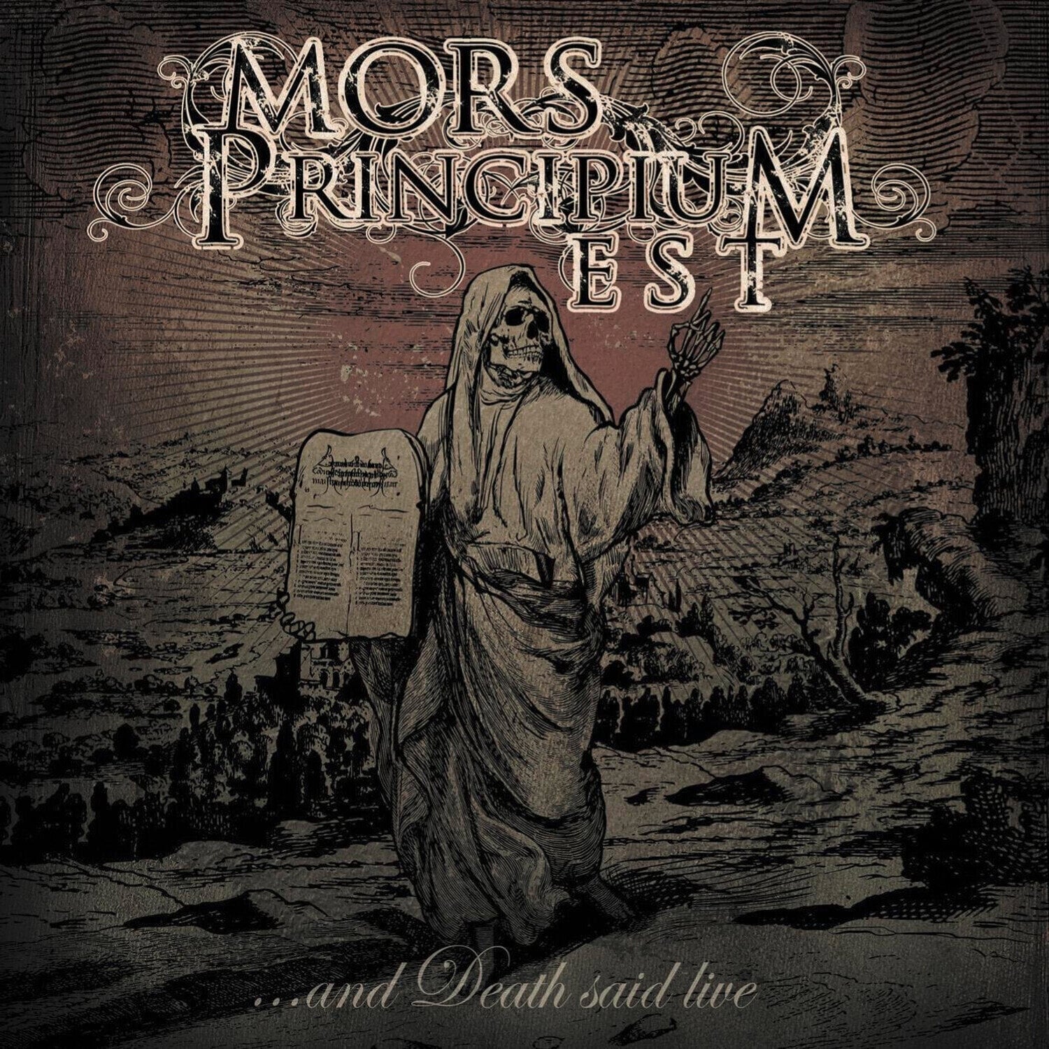 Disc de vinil Mors Principium Est - And Death Said Live (Clear/Black/Green Splatter Coloured) (LP)