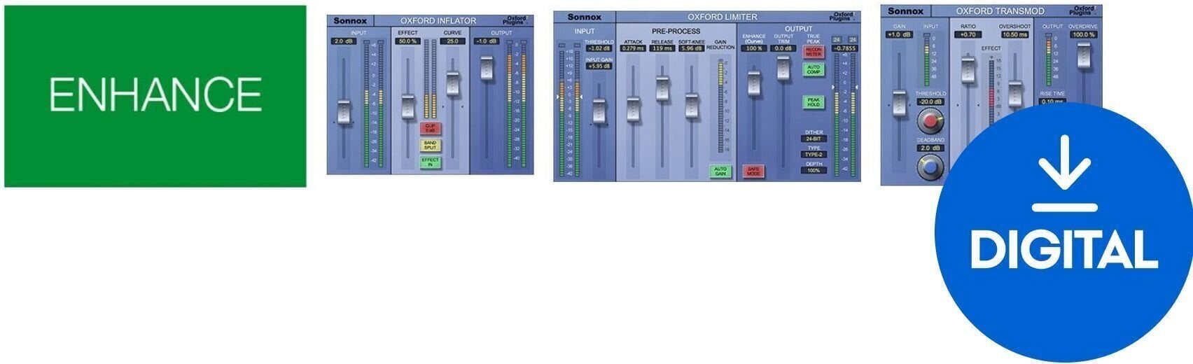 Programski plugin efekti Sonnox Enhance (HD-HDX) (Digitalni proizvod)