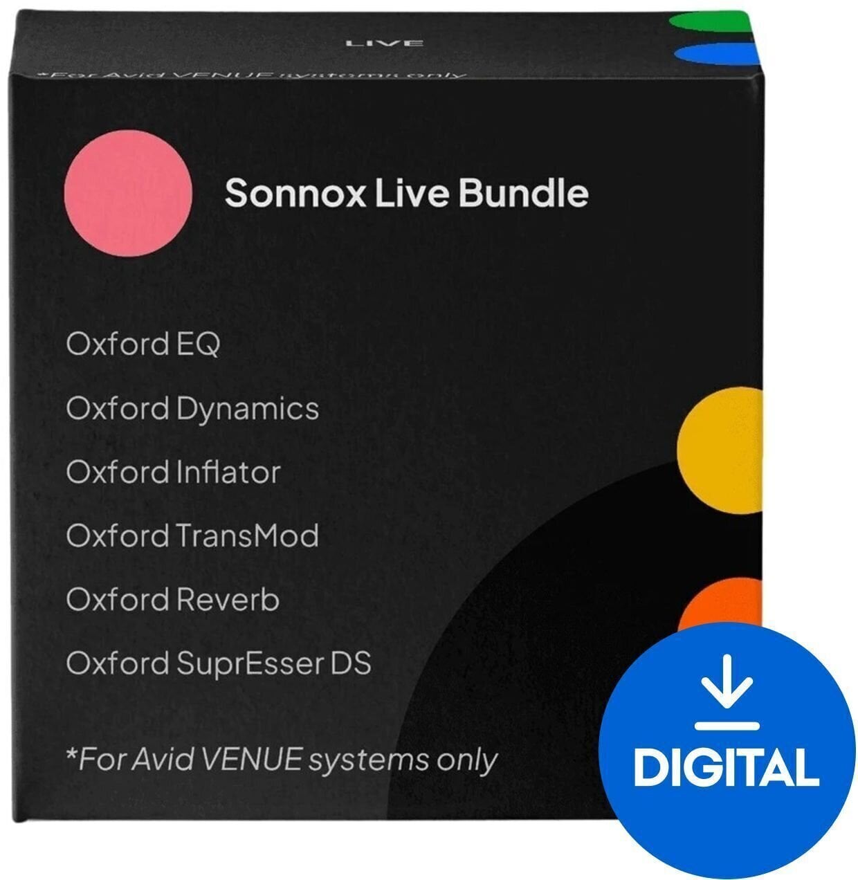 Software de studio Plug-In Efect Sonnox LIVE (Produs digital)