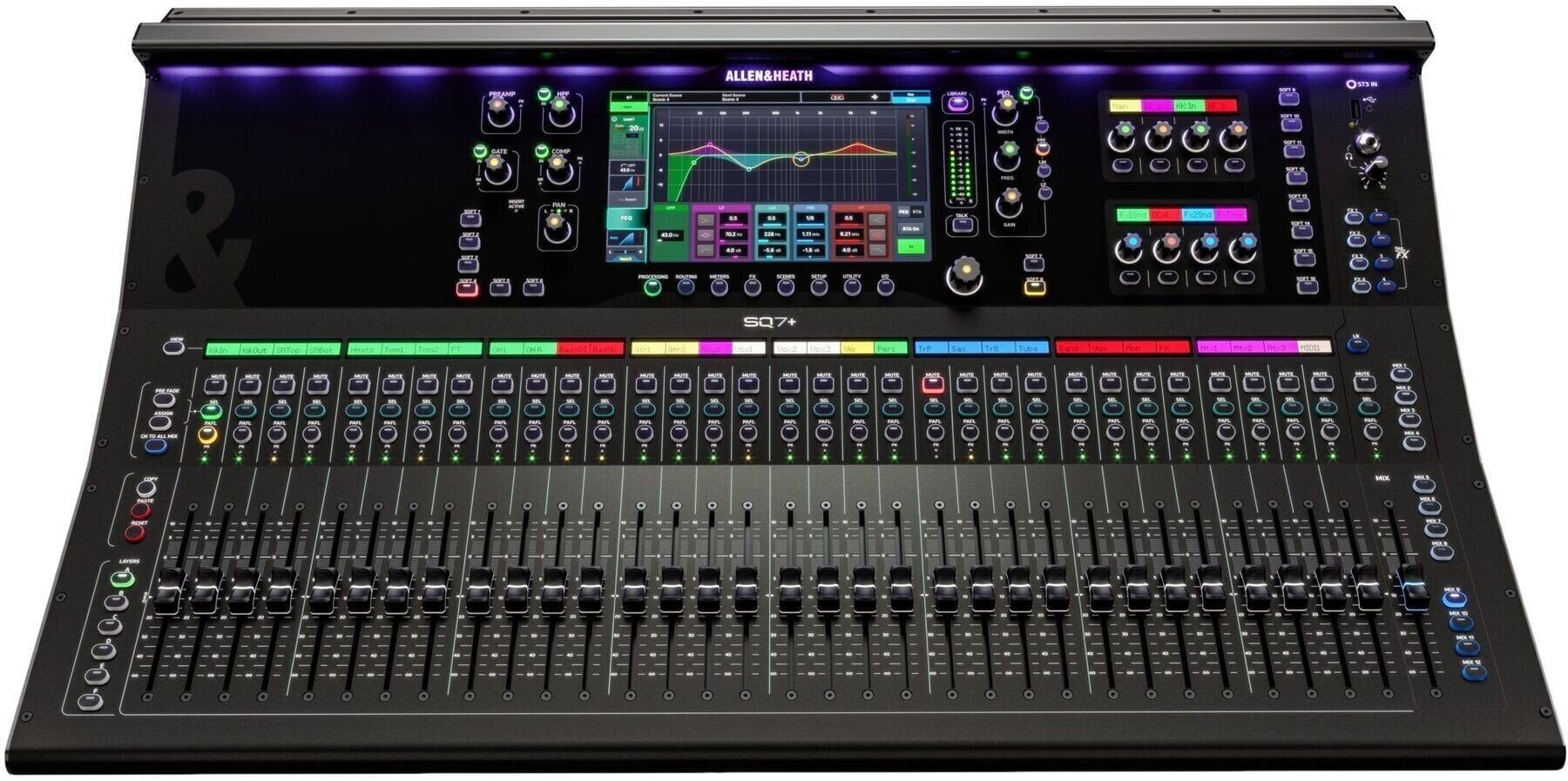 Table de mixage numérique Allen & Heath SQ-7+ Table de mixage numérique
