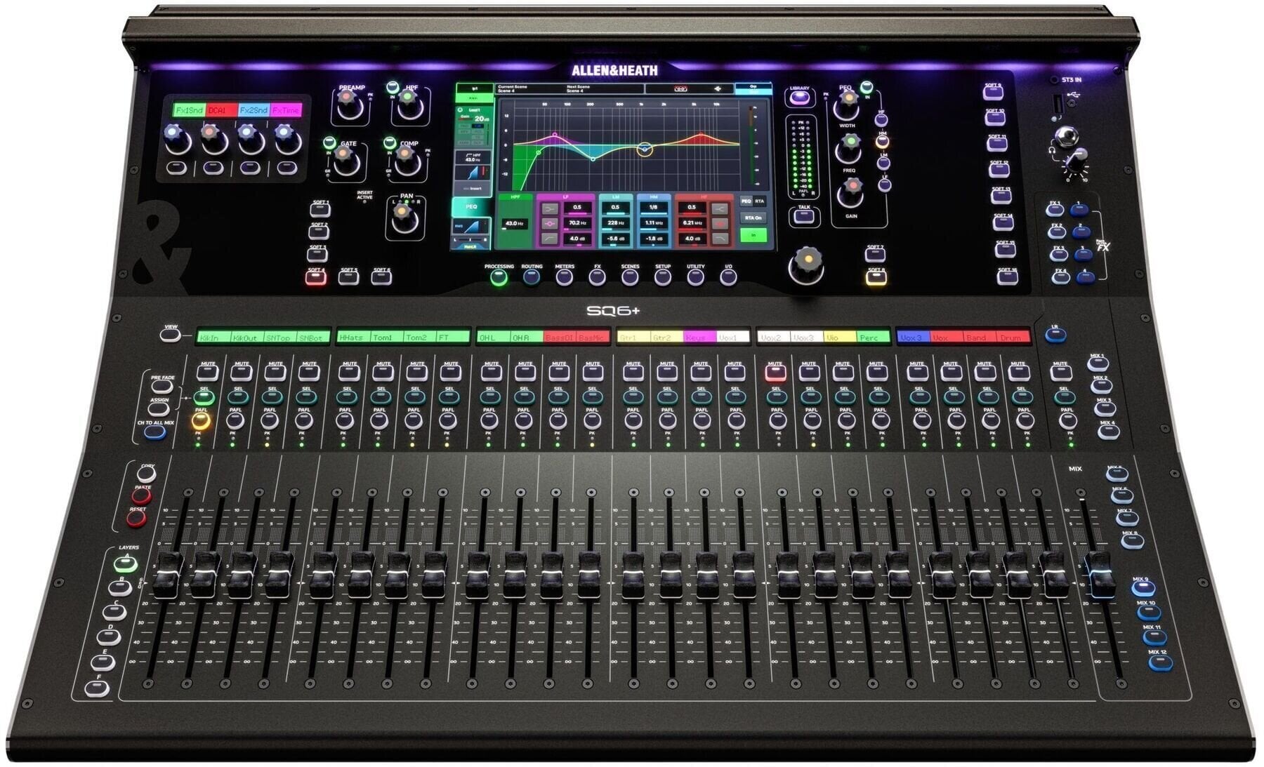 Digital Mixer Allen & Heath SQ-6+ Digital Mixer