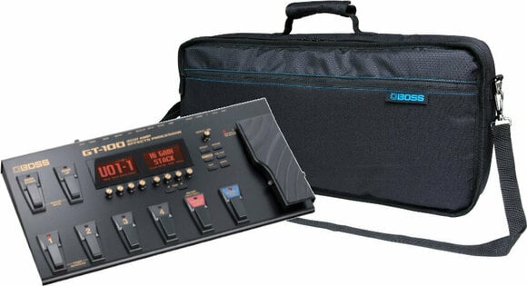 Gitarren-Multieffekt Boss GT-100 V2 Bag SET - 1
