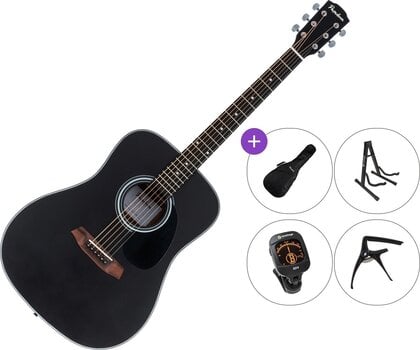 Chitarra Acustica Pasadena PD-100 Premium SET Black Chitarra Acustica - 1
