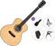 Folk-guitar Pasadena PT-100 Premium SET Natural Folk-guitar