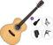 Folk-guitar Pasadena PT-200 Premium SET Natural Folk-guitar