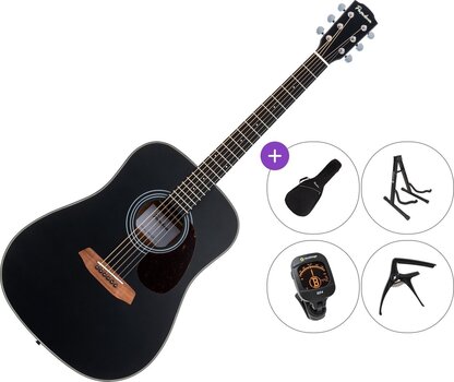 Akustická kytara Pasadena PD-200 Premium SET Black Akustická kytara - 1