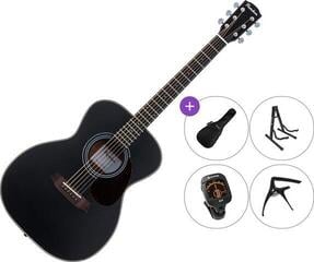 Jumbo Guitar Pasadena PG-200 Premium SET Black Jumbo Guitar