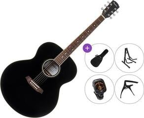 Jumbo Akustikgitarre Pasadena PJ-300 SET Black Jumbo Akustikgitarre