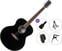 Jumbogitar Pasadena PJ-300 Premium SET Black Jumbogitar