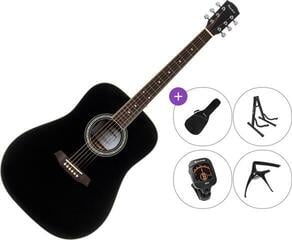 Guitarra acústica Pasadena PD-350 Premium SET Black Guitarra acústica