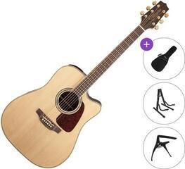 Dreadnought Elektro-Akustikgitarren Takamine GD71CE Standard SET Natural Dreadnought Elektro-Akustikgitarren