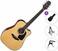 elektroakustiline kitarr Takamine GD30CE Standard SET Natural elektroakustiline kitarr